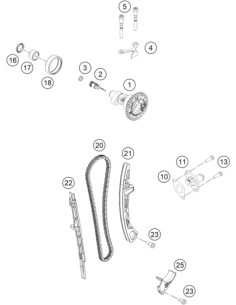 Camshaft Cmpl. (KTM/HVA/GG)
