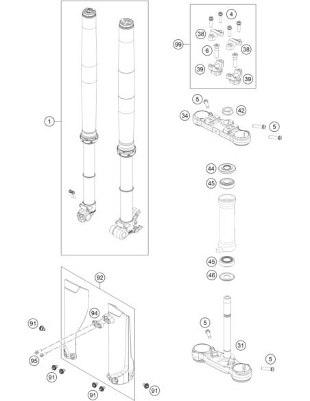 Steering Head Seal (KTM/HVA/GG)