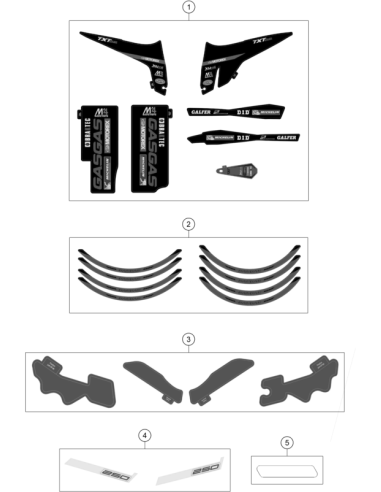 Graphics KIT TXT GP 24 (KTM/HVA/GG)
