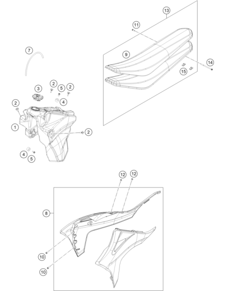 Seat Cover (KTM/HVA/GG)