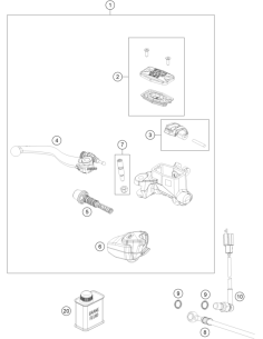 Clamp KIT (KTM/HVA/GG)
