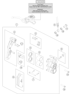 KIT PIN PAD (KTM/HVA/GG)