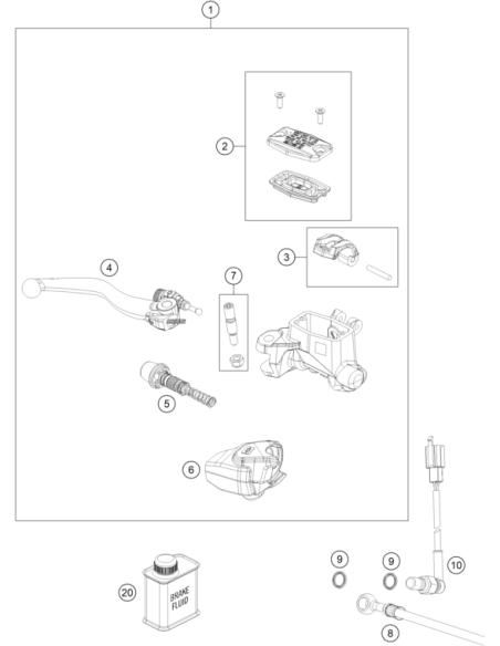 Lever Screw (KTM/HVA/GG)