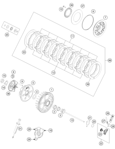 KIT Piston (KTM/HVA/GG) St:70 2