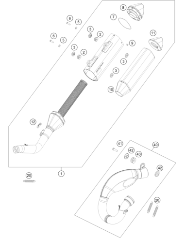 Silencer (KTM/HVA/GG)