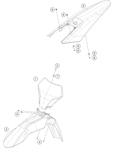 Front Fender (KTM/HVA/GG)