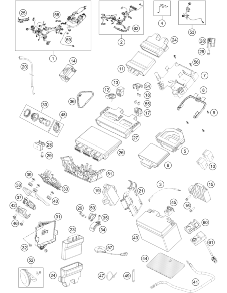 Ambient AIR Pressure Sensor Rubber Strap (KTM/HVA/GG)