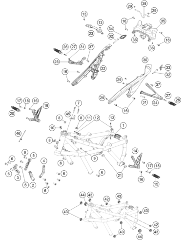 Frame A624 (KTM/HVA/GG) St:70