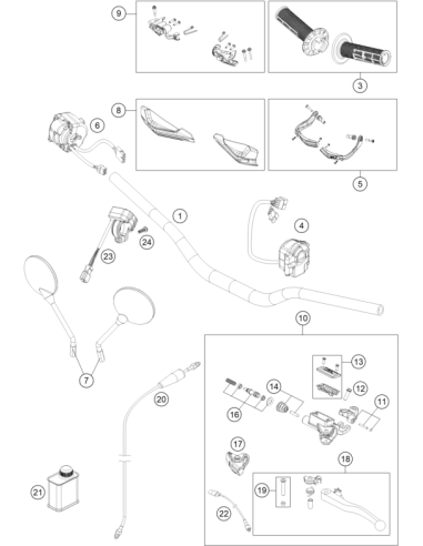 Push ROD Cpl. (KTM/HVA/GG)