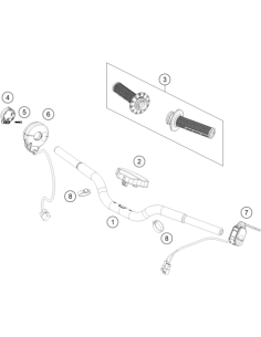 Handlebar PAD (KTM/HVA/GG)