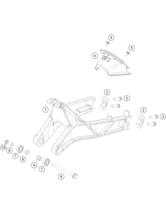 Swingarm (KTM/HVA/GG)