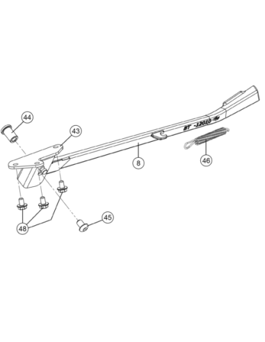 Side Stand Bracket (KTM/HVA/GG)