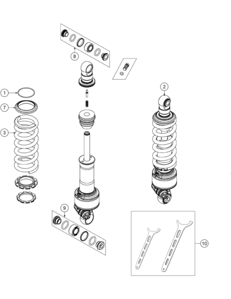 Adjustment Tool SET (KTM/HVA/GG)