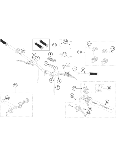 Cover Hyd. Clutch Cpl. (KTM/HVA/GG)