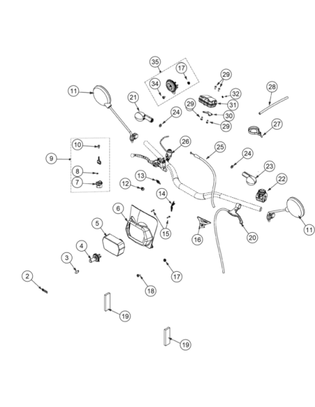 Adjusting Screw (KTM/HVA/GG)