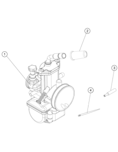 Carburetor Dell'orto (KTM/HVA/GG)