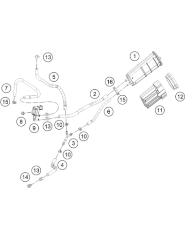 Spring Clip 9.5 (KTM/HVA/GG)