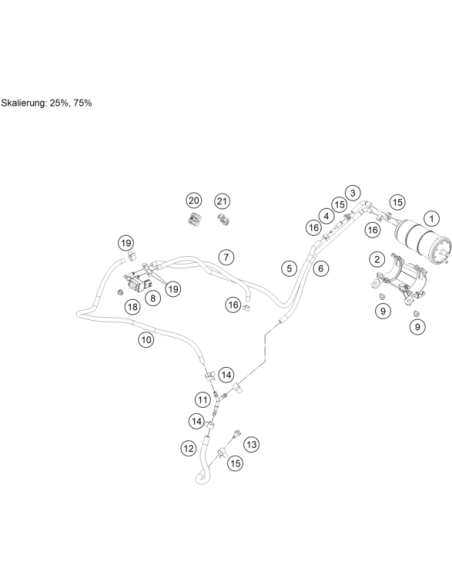Spring Clip 9.5 (KTM/HVA/GG)