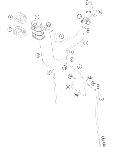 Spring Clip 9.5 (KTM/HVA/GG)
