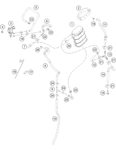 Spring Clip 9.5 (KTM/HVA/GG)