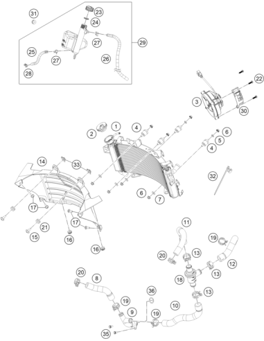 Spring Clip 9.5 (KTM/HVA/GG)