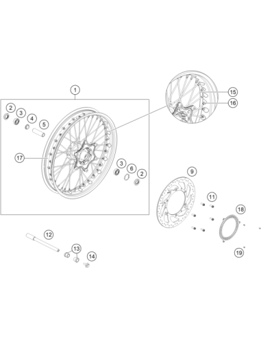 Lock Ring, 35x1.5 (KTM/HVA/GG)