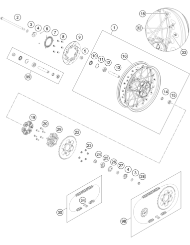 Lock Ring, 42x1.7 (KTM/HVA/GG)