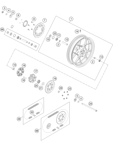 Lock Ring, 42x1.7 (KTM/HVA/GG)