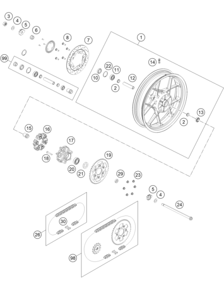 Lock Ring, 42x1.7 (KTM/HVA/GG)
