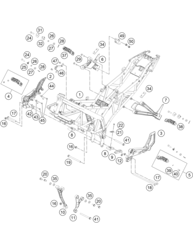 Isk-screw M8x25 (KTM/HVA/GG)
