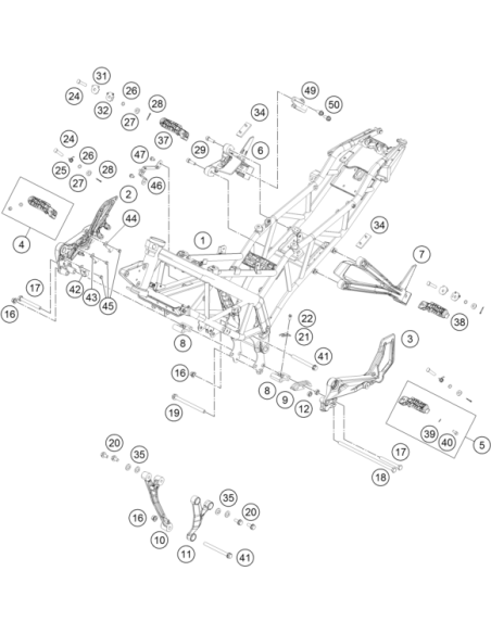 Isk-screw M8x25 (KTM/HVA/GG)