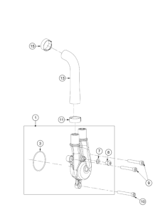 Clamp 22mm Inox A2 (KTM/HVA/GG)
