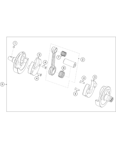 Piston PIN Bearing 160/200 (KTM/HVA/GG)