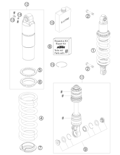 Repair KIT Gasket 07 (KTM/HVA/GG) St:70