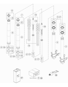 Spring Spacer KIT (WP) 2