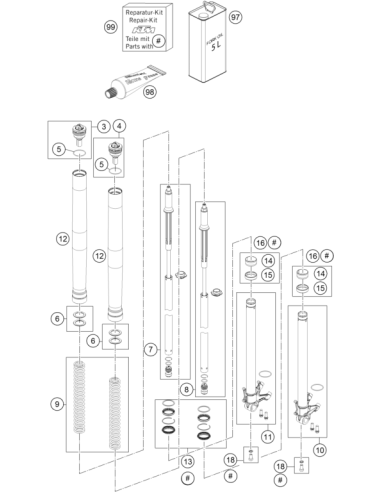 Spring Spacer KIT (WP)