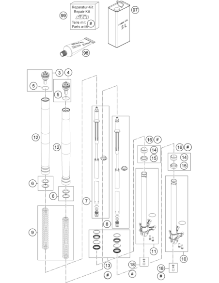 Spring Spacer KIT (WP)