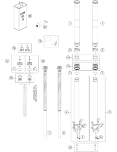 Adjuster KIT Fork (WP)