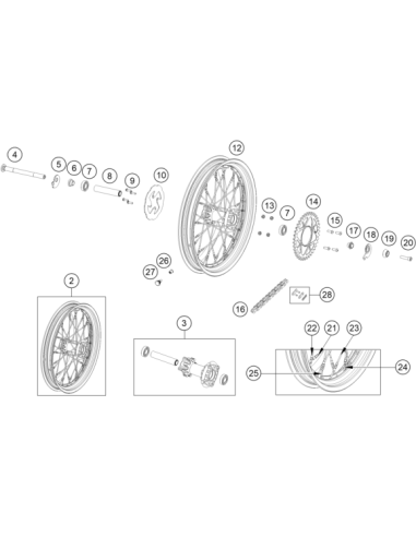 Screw 6x20 DIN 6921 Geomet 10.9 (KTM/HVA/GG)
