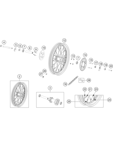 Screw 6x20 DIN 6921 Geomet 10.9 (KTM/HVA/GG)