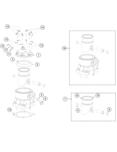 ULS 4X6 ISO 7380-1 Delta Protek 10.9 (KTM/HVA/GG)