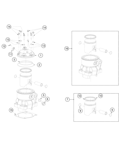 Washer 8x12x1 (KTM/HVA/GG)