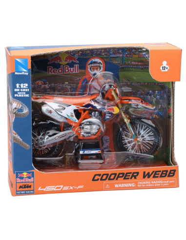 Moto miniatura NewRay KTM 450 SX-F Factory...