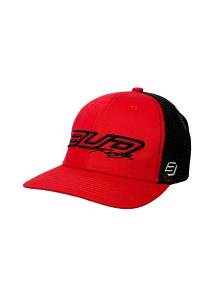 Gorra BUD Racing Dynamic Roja/Negro Talla Unica