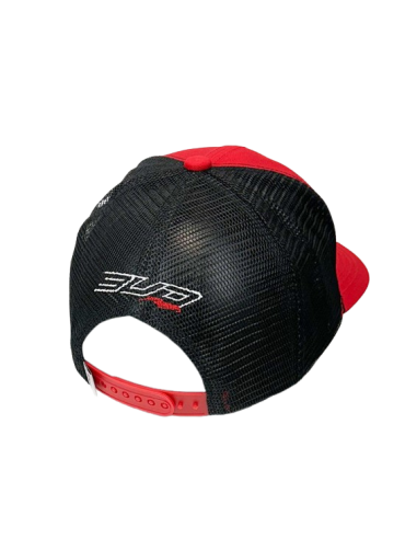 Gorra BUD Racing Dynamic Roja/Negro Talla Unica