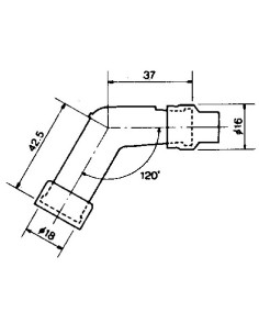 Pipa de Bujia NGK VD05F 2