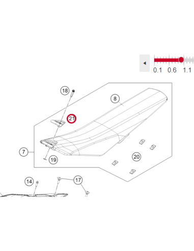 Kit de Fijación Asiento Original KTM/GasGas 85...