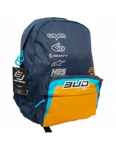 Mochila Bud Racing Race Navy/Orange 21 Litros...