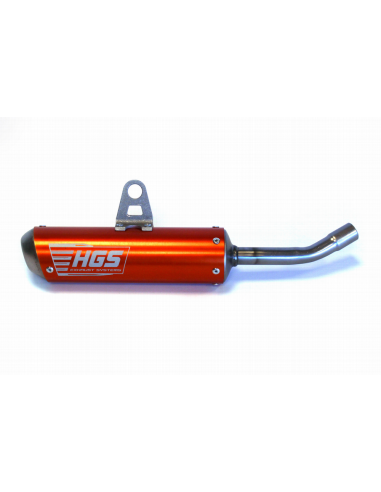 Silencioso de Aluminio HGS Naranja KTM SX 85...