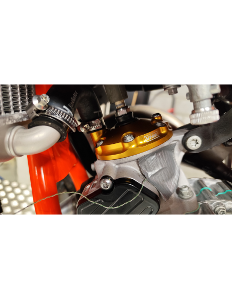 Culata Dorada VHM para KTM SX 85 2025- + Husqvarna TC 85 2025- + GasGas MC 85 2025- (Culatín no incluido)